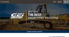 Desktop Screenshot of geotech-engineering.com